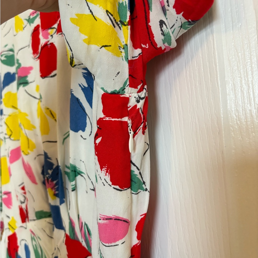 RIXO x TARGET Floral Mock Neck Cascade Ruffle Dress - Picture 6 of 8